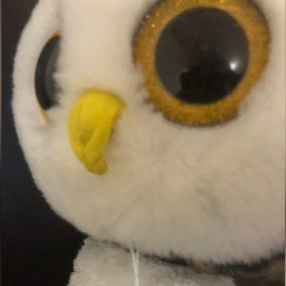 Rare,Vintage Beanie Boos "OWLIVER" The Large Owl 18" - Picture 3 of 7